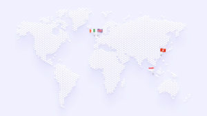 KYC Offices on world map